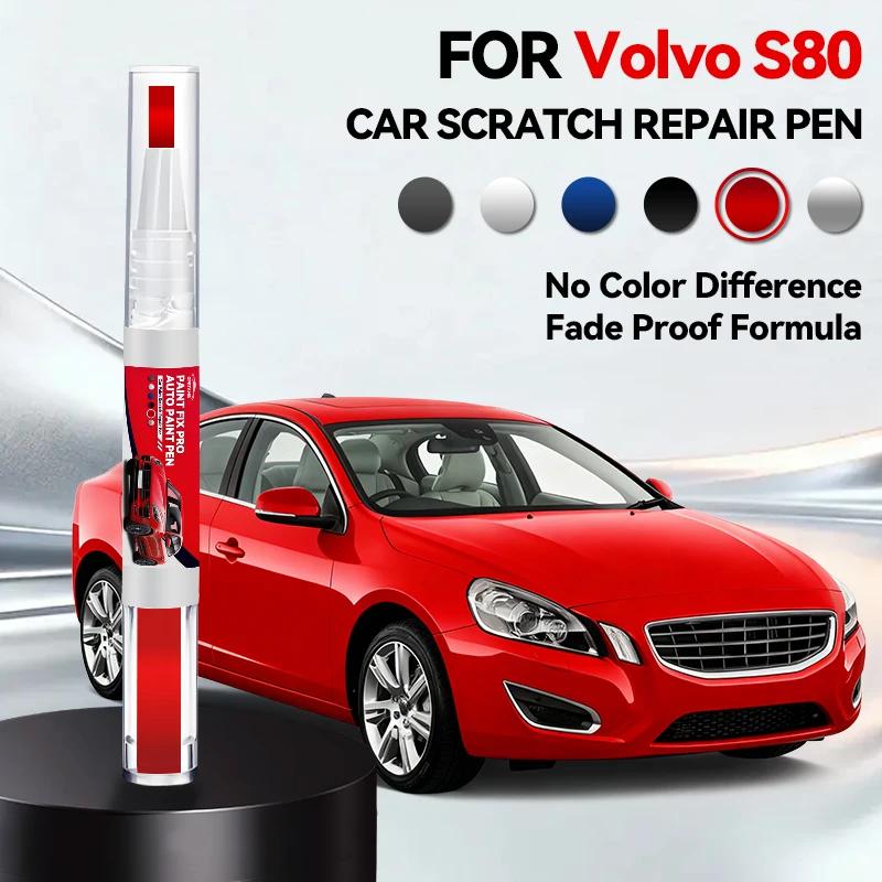 Car Dedicated Car Paint Repair Pen For 1998-2016 VOLVO S80 Paint Scratch Repair Accessories Blue 705 Silver 711 Black 452 White