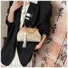New Chinese Style Cloud Bag With Lock Closure For Daily Casual Use