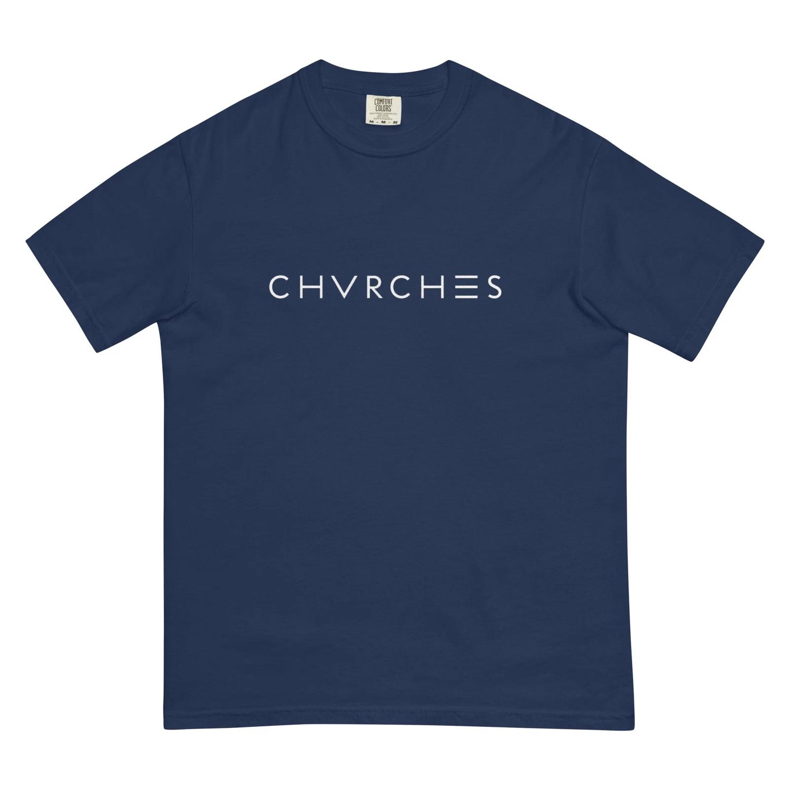 CHVRCHES Unisex garment-dyed heavyweight t-shirt M