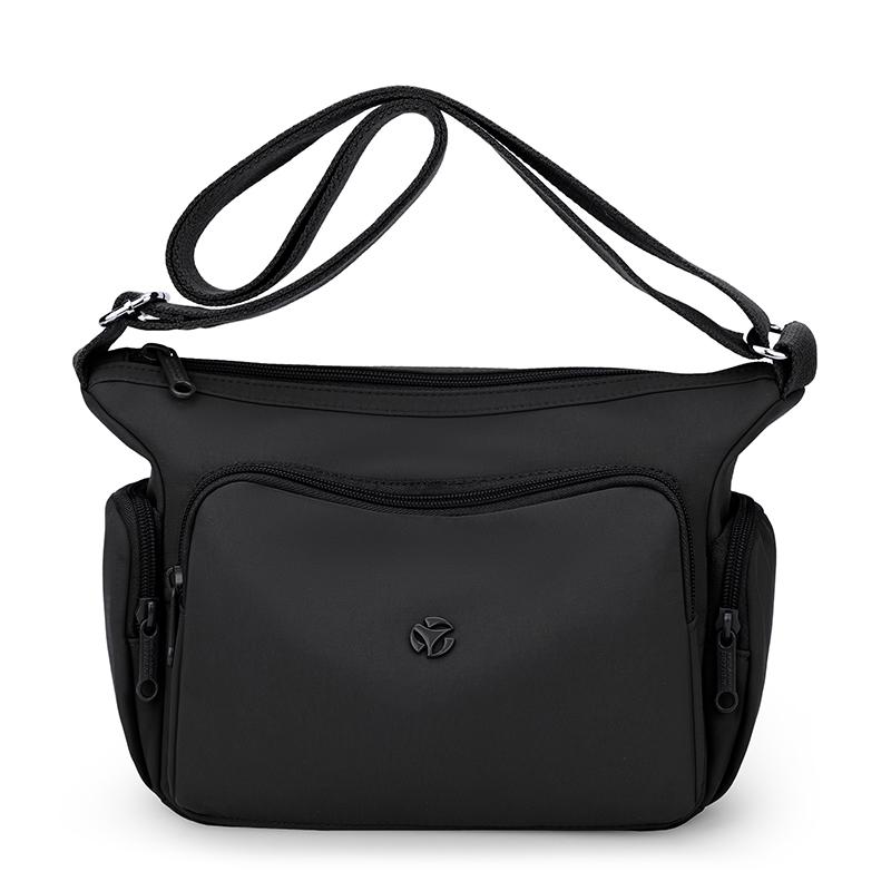 Commuter Shoulder Bag Women's Large Capacity Multi-layer Solid Color Crossbody Bag Middle-aged Mother Bag