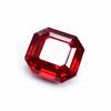 Natural Red Ruby Loose Gemstone Square Shape 8 ct Flawless for Her/Him for Jewelry Making and Crafts