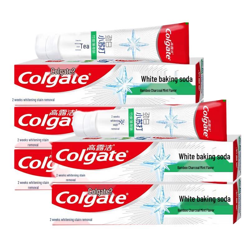 Colgate Strong White Bamboo Charcoal Mint Toothpaste