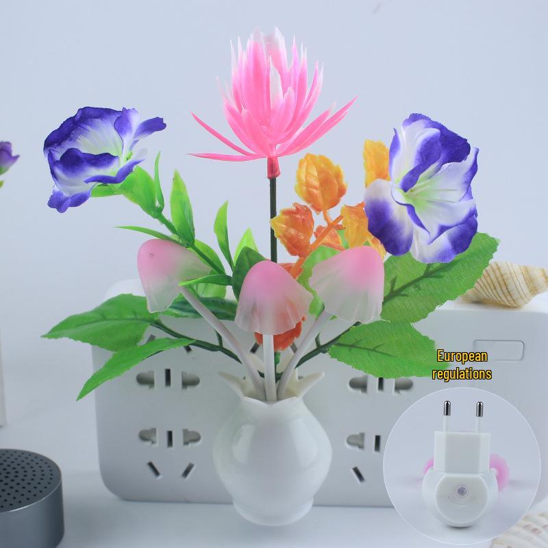 Multi-Color Changing Sensor Vase Night Light (EU/US Standard)
