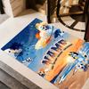 Halloween Costume Party Customize Your Name Carpet Suitable for Foyer Playrooms Kitchen Entryway Anti-slip Rug Decorate Offices Gift for Festivals