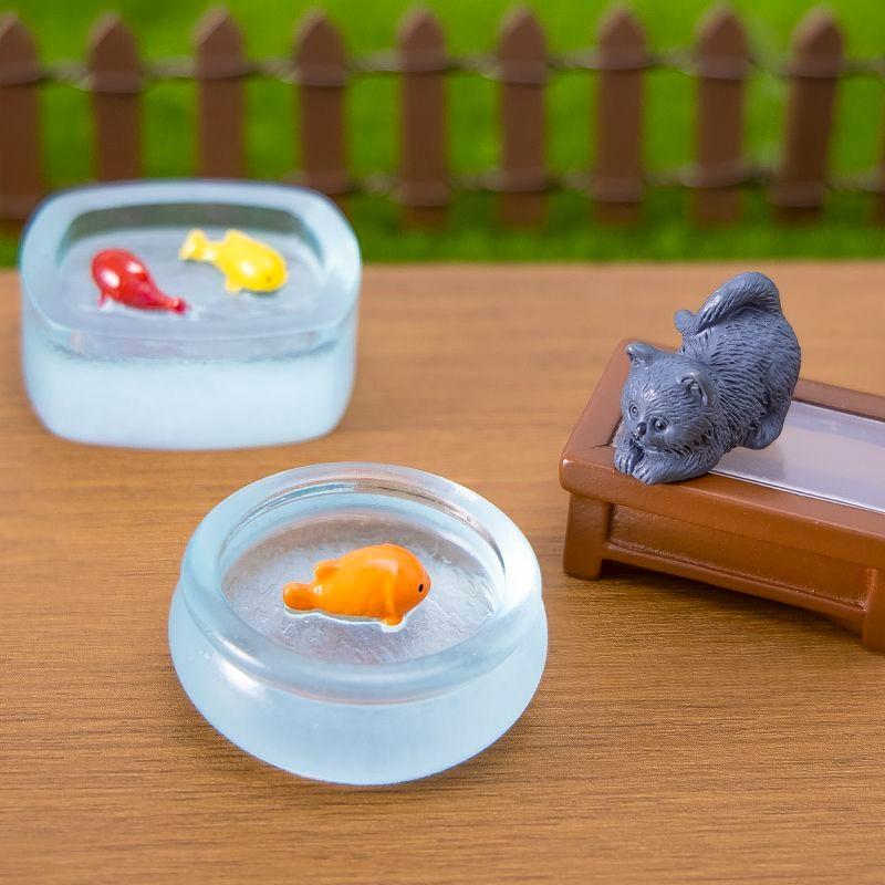 1 Set Multicolors Fish Tank Miniatures Resin Fish Ornaments Fairy Garden Decoration Moss Terrarium Micro Landscape
