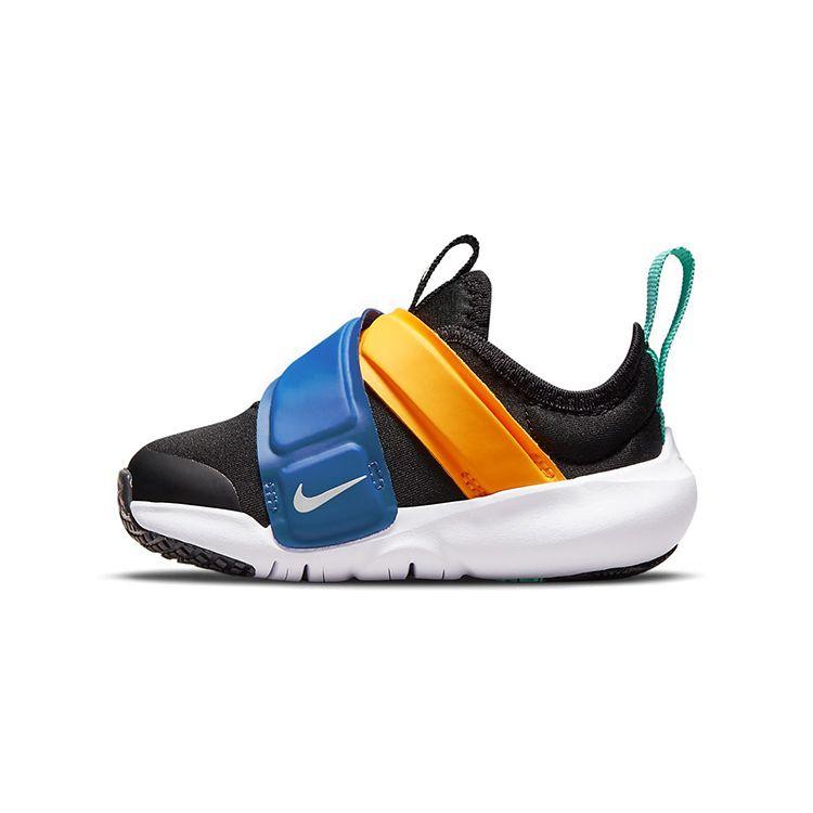 Nike Flex Advance BT Casual Low-Top Running Shoes Baby Sneakers Black Blue Yellow DN4241-011
