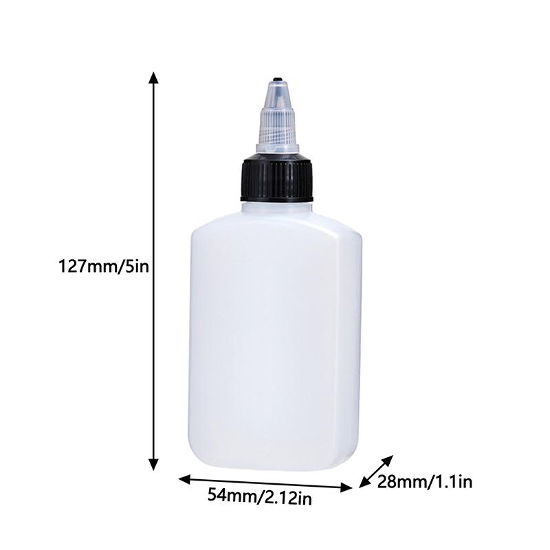 2/5Pcs 120Ml Olive Oil Dispenser Bottle For Camping With Twist Top Leak-Proof Squeeze Condiment Bottle For Seasoning Oil