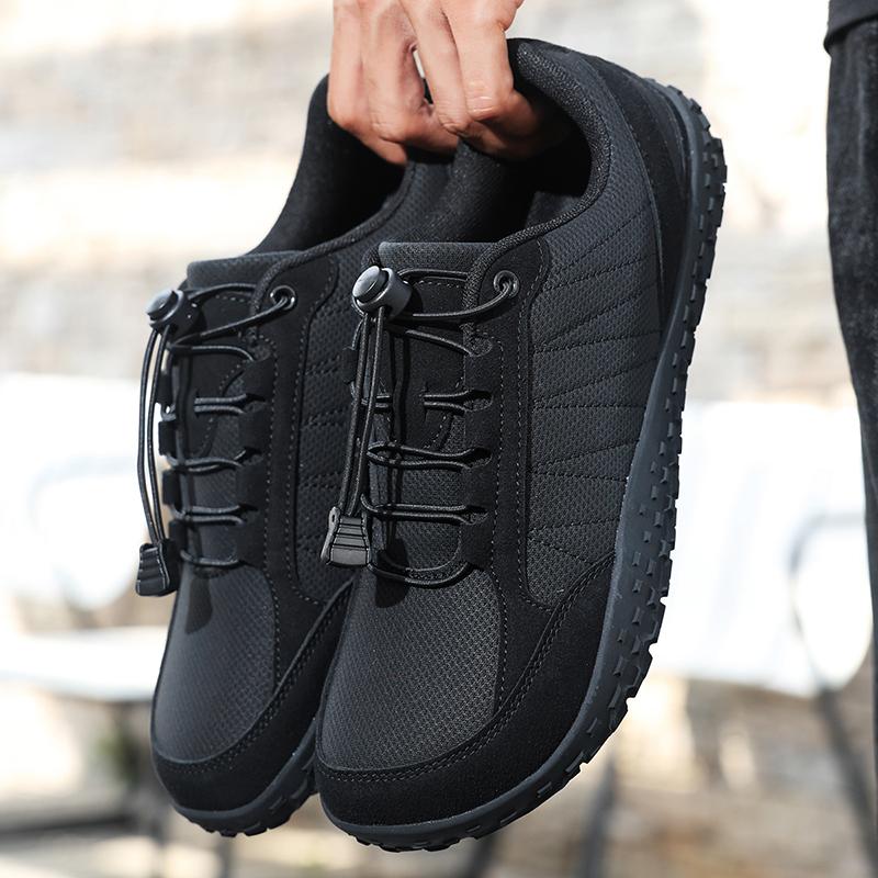 Fashion Unisex Wider Shoes Breathable Mesh Men Barefoot Wide-toed Shoes New Flats Soft Zero Drop Sole Wider Toe Sneakes Big Size