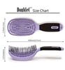 Pula NuWay4Hair DoubleC Hair Scalp Brush Arrival In Purple 1 Piece [First Japan//Volume increase/Cuticle care/Scalp massage/SGS Certified]