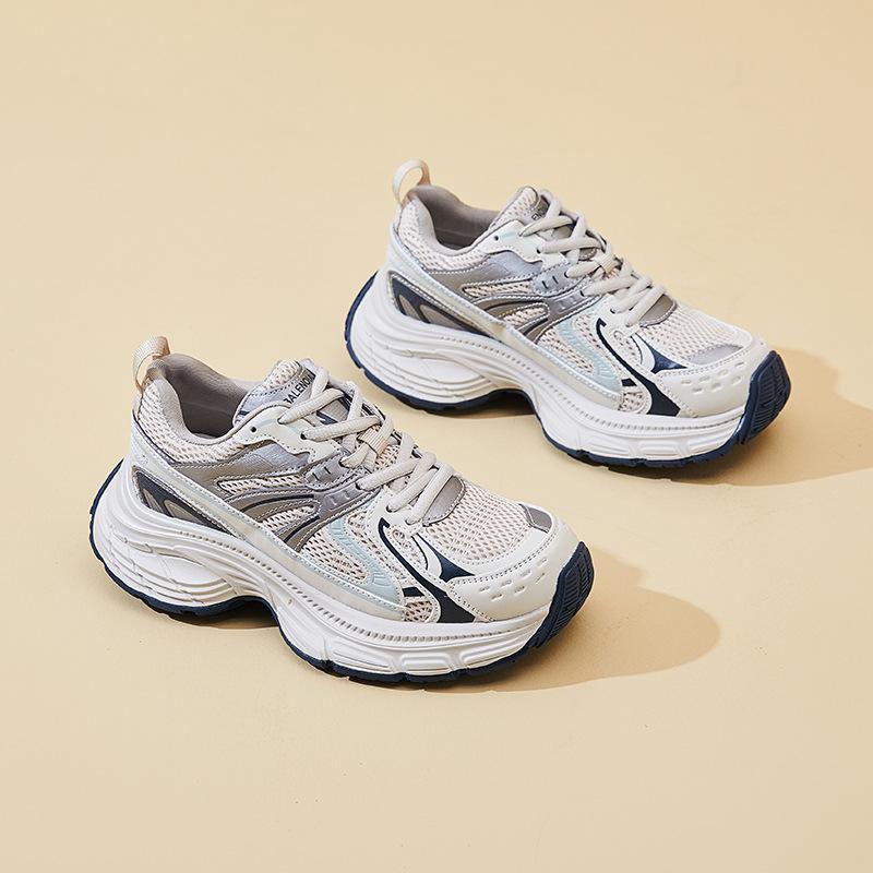 Pantofi noi pentru femei, Pantofi sport de modă cu talpă groasă