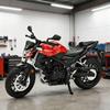 Nový 1/12 Honda CB400F Slitina Model Motocyklu Tlumiče Nesoucí Osvětlení Sběratelská Hračka Auto Dárek pro Dítě