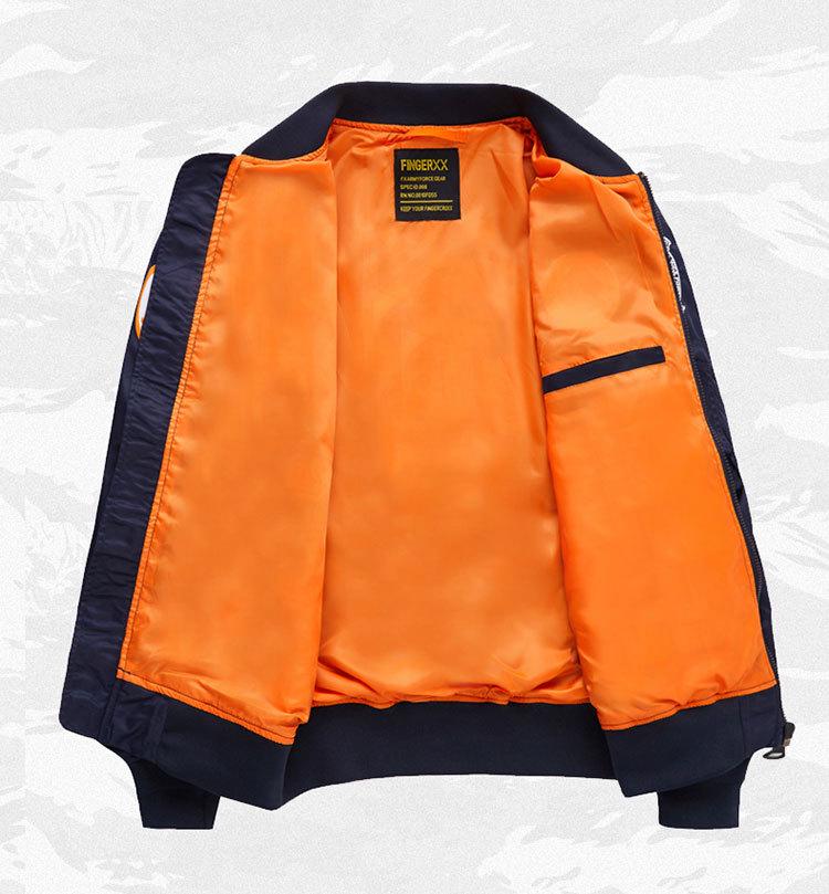 2024 Air Force Embroidered Pilot Jacket - Spring/Autumn Bomber for Couples, Plus Size