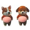 1/2Pcs Cute 3D Squeezable Soft Belly Dog Cat Stickers DIY Relieve Stress Mobile Phone Laptop Decoration Decal Home Decor