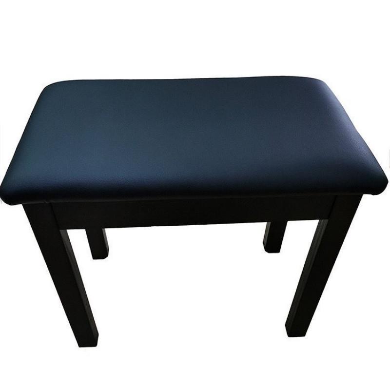 Adjustable Leather Music Stool with Storage Box