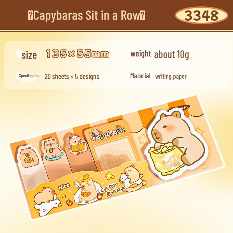 Creative Panda Sticky Notes - Large Notepad for Office and Student Use