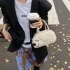 Borsa a mano versatile Ins 2025: Borsa Chic a Spalla e a Tracolla a Forma di Cucciolo di Pane
