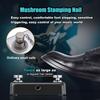 Dual 2-Way Guitar Effect Footswitch Pedal, Momentary Metal Switch with 6.35mm Jack for Replacement