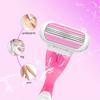 Lames de rasoir de sécurité pour femmes, compatibles avec le rasoir Venus, pour le visage, les jambes, les aisselles et le bikini.