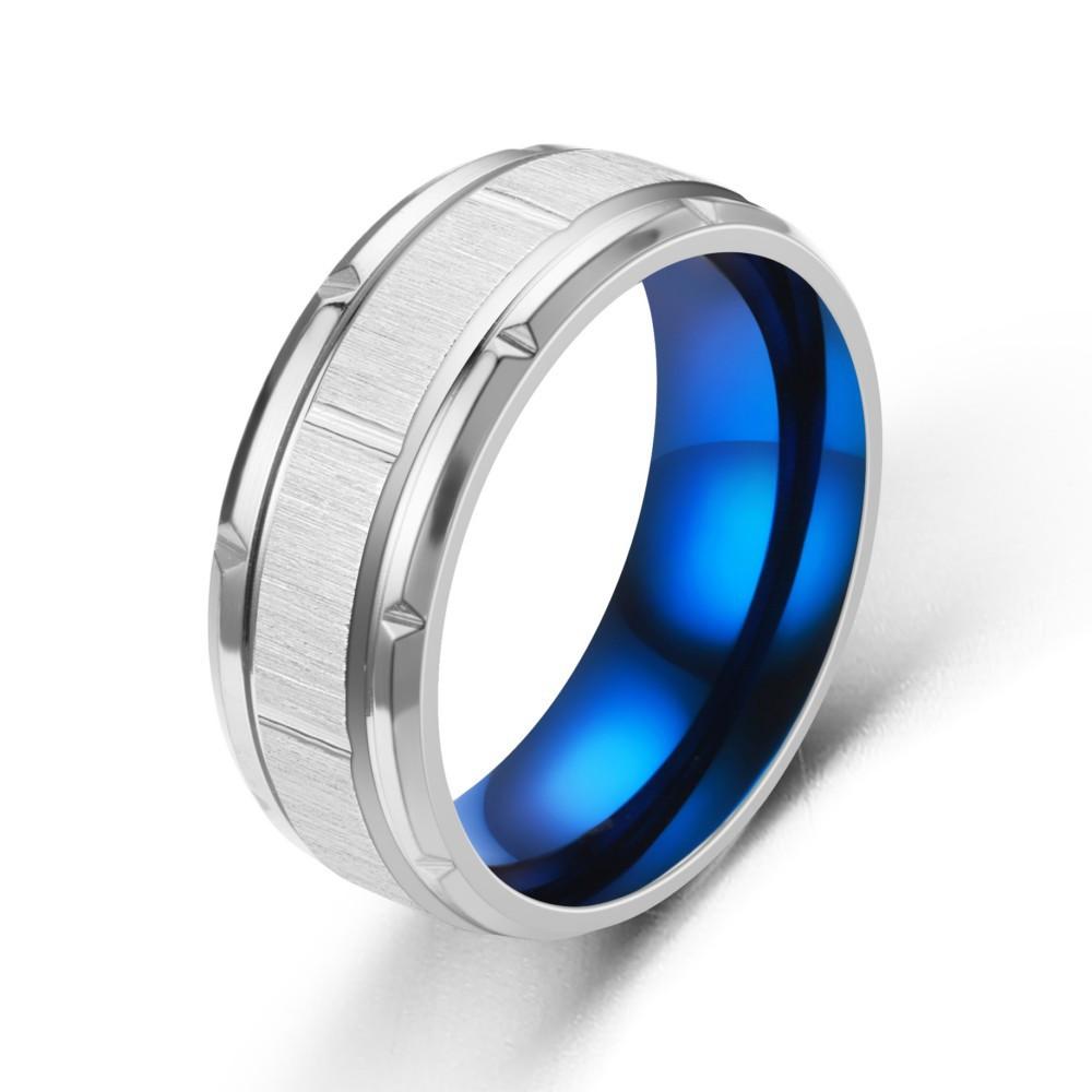1Pc Simple Destiny-Changing Accessories for Men and Women, Titanium Steel Trendy Ring