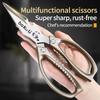 Poultry Shears Heavy Duty Kitchen Scissors Japanese High-Carbon Steel Culinary Shears for Chicken Meat Seafood Bone Cutting5