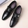 ModeHerren Lederschuhe Slipper Formelle Kleiderschuhe Herren Party Hochzeit Büro Arbeitsschuhe Business Casual Oxfords Herren Zapatos