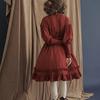 Gothic Lolita Dress Japanese Soft Sister Black Dresses Cotton Women Cute Princess Dress Girl Halloween Costume