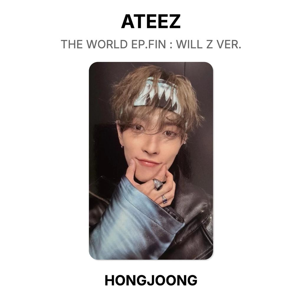 ATEEZ DIE WELT EP.FIN : WIRD Z VER. Offizielle Fotokarte