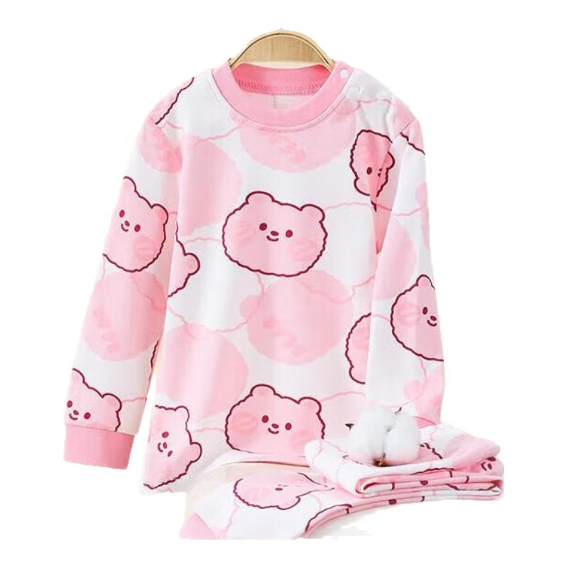 Classic Teddy Girls  Cotton Pajama & Underwear Set 90