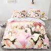 Anime Kotori Itsuka Cosplay Bedding Set Date Live Costume Duvet Cover Set Double King Twin Full Size Bed Linen Boys Adult Gift