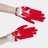 Christmas Costume Accessories Santa Claus Gloves Hat Leg Warmers Santa Cosplay Costume Party Props Festival Decoration