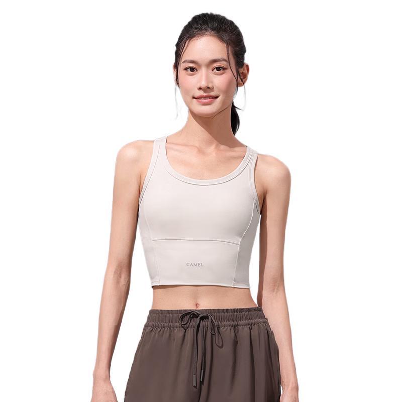CAMEL Women's Integrated Cup Sports Bra Vest