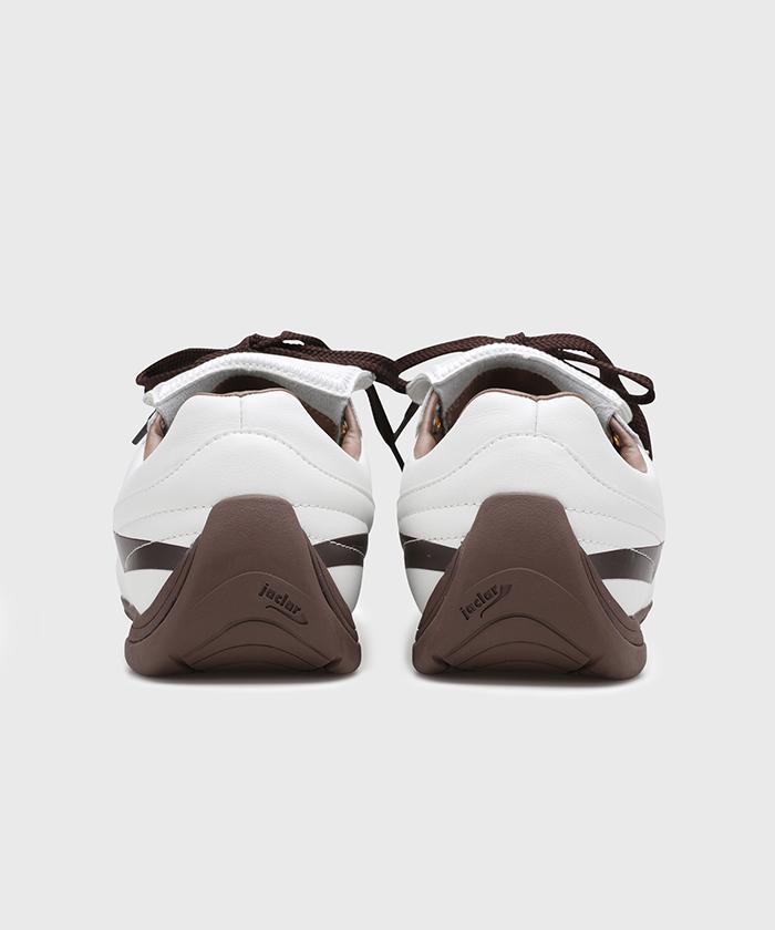 Jaclar Bostonian Kicker White/Brown