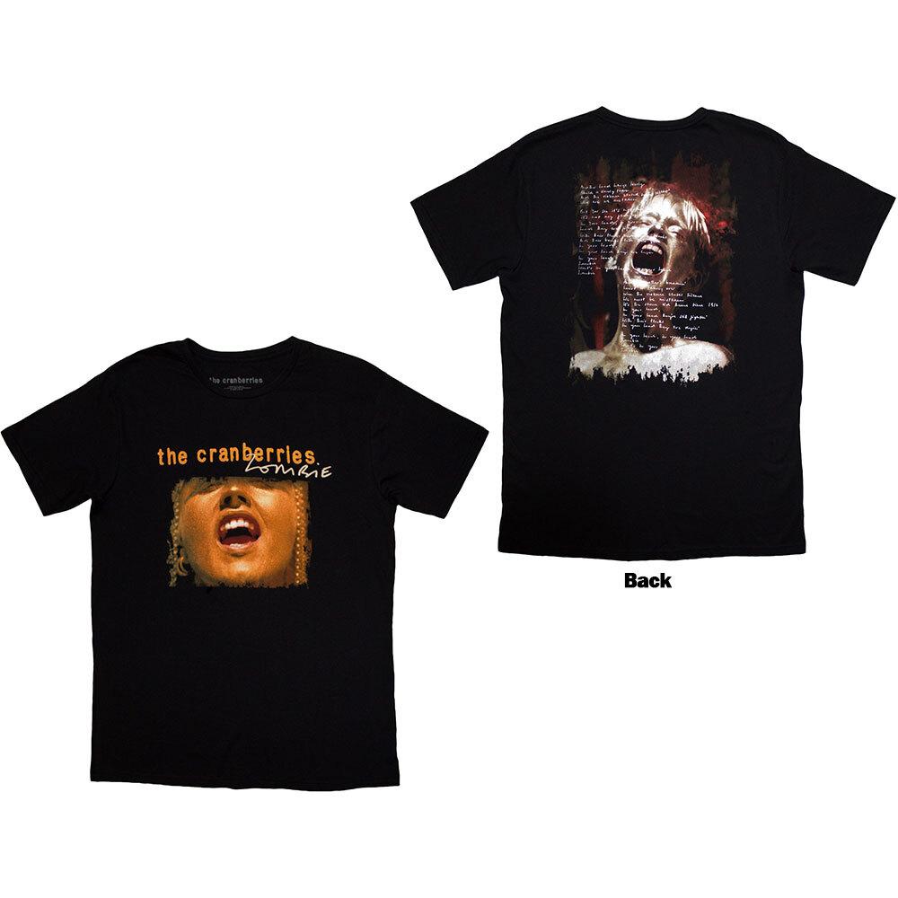 The Cranberries Unisex TShirt Zombie Dolores (Back Print) (XxLarge) S