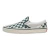 Vans נעלי סניקרס קלאסיות 'משבצות ירוק לבן אמיתי' Slip On VN000BVZBGN