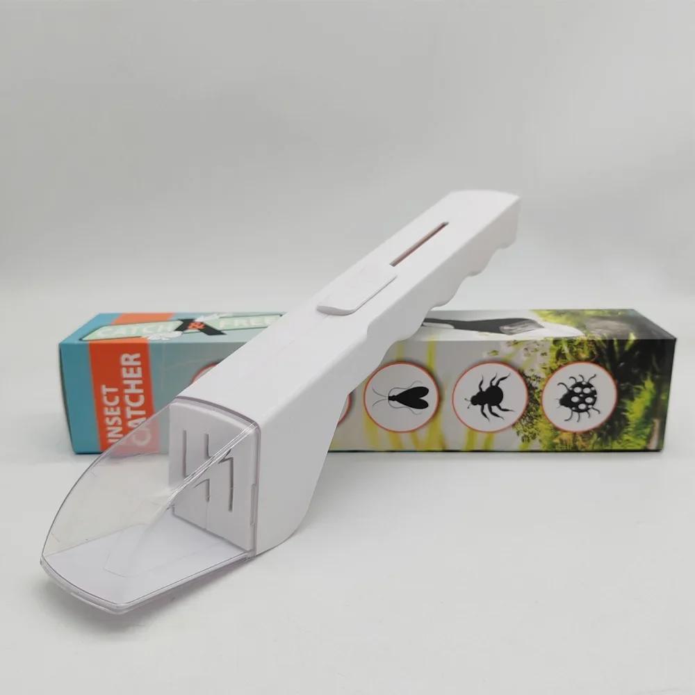 Push Operated Insect Catcher Clip Contactless Spider Catcher Tool Eco Friendly Bug Collector Household Pest Control Outdoor Gear
