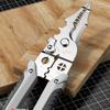 16 in 1 Multifunctional Electrician Plier Wire Stripping Pliers Special Tool Pulling Wire Cutting Pliers Portable Hardware Tools