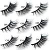FOXESJI Mink Half Lashes Extension Natural Daily Reusable Short Strip Eye Lashes Mink Fluffy Soft Half False Eyelashes Make Up
