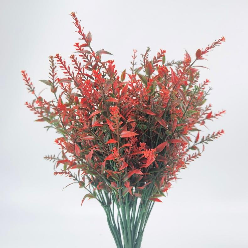 

3/5/10Pcs Artificial Flower Plastic Lavender Fake Plant Home Table Outdoor Garden Decoration Wedding Bridal Bouquet Decoration (As shown-19880)-3PCS