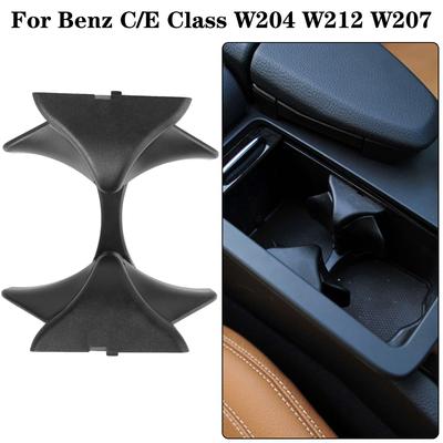 För Mercedes Benz C/E W204 W212 W207 Biltillbehör Dryckeshållare Bilmugghållare Bilstyling Mittarmstöd Vattenmuggshållare Te-muggställ Fäste