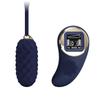 Vivian Remote Control Vibrating Egg with Digital Display Blue