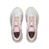 Li Ning Youth  Childrens Glow In The Dark Shock Absorbing Rebound Casual Shoes Kids Shoes Pink Gray YKCT108-2