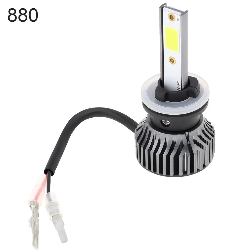 2PCS 100W H8/H9/H11/880/881/5202/ 9006/HB4/9005/HB3 Ice Blue Light Car LED Fog Light Bulbs, Plug and Play Auto Replacement LED Bulbs