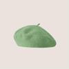 Vintage Wool French Beret for Women Solid Fashion Simple Casual Beret Solid Classic Breathable Soft Comfortable Hat for Fall Winter