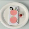 Cute Tomato Charm Phone Accessory Attractive Tomato Pendant Phone Adornment Keychain for Stylish Accessory Lovers
