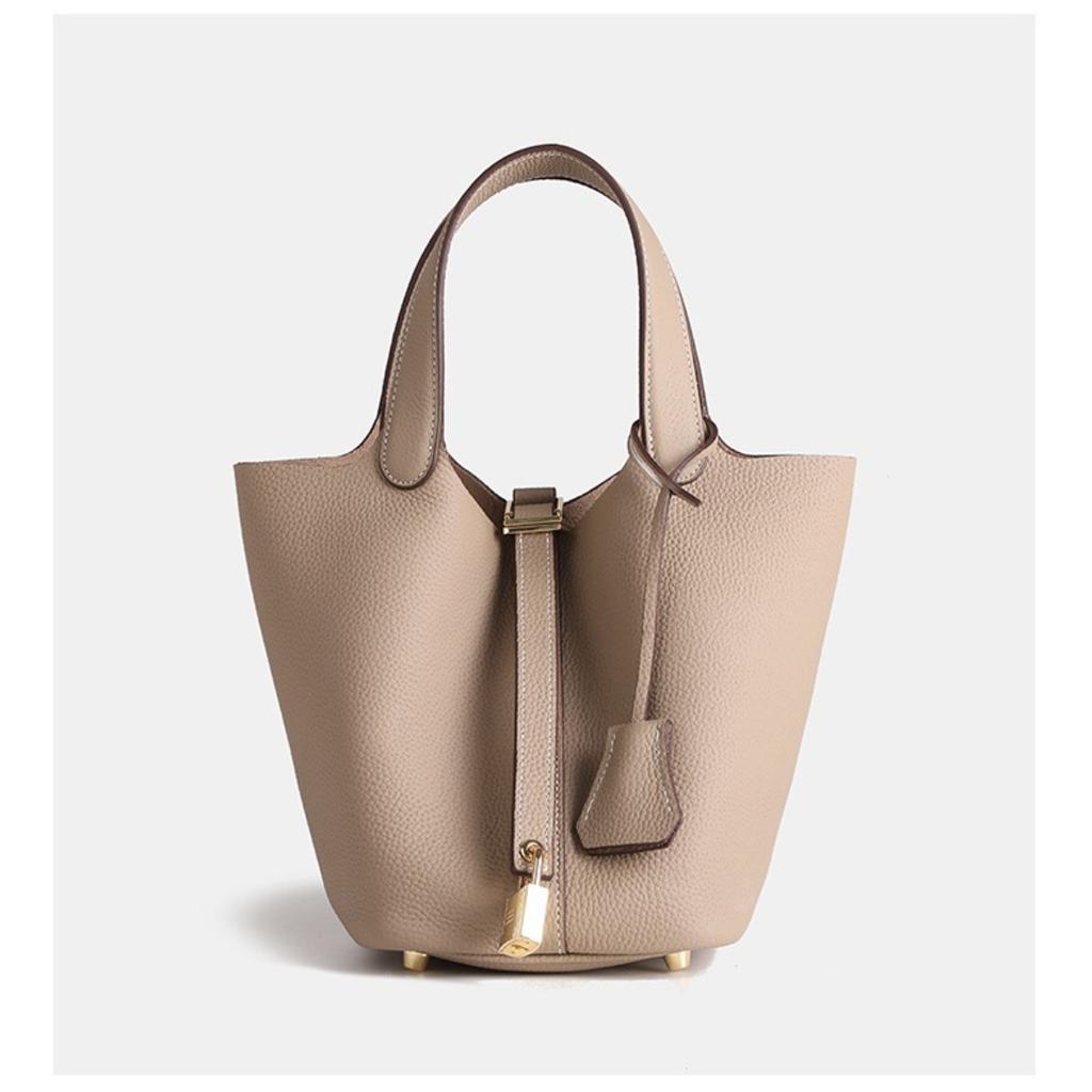 Leder Damenhandtaschen, hochwertige Gemüsekorbtaschen 2025 neue erste Schicht Rindsleder tragbare Beuteltaschen, Pendler Damenhandtaschen mit großem Fassungsvermögen