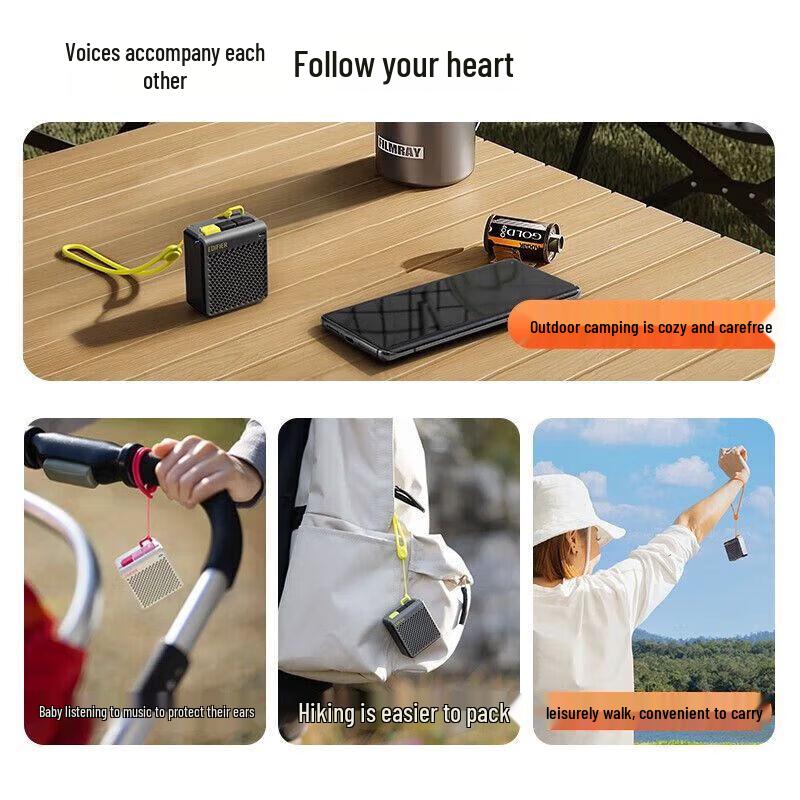 EDIFIER M0 Portable Bluetooth Speaker CN Plug (adapter Included)