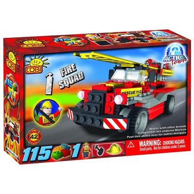 Action Town 115-elementowy zestaw konstrukcyjny straży pożarnej