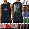 Men 4th Of Shirts USA Muscle Sleeveless Shirt Patriotic Tank Tops