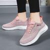 Shoes Female Autumn New Flying Weaving Female Shoes Soft Sole Casual Sports Shoes Female