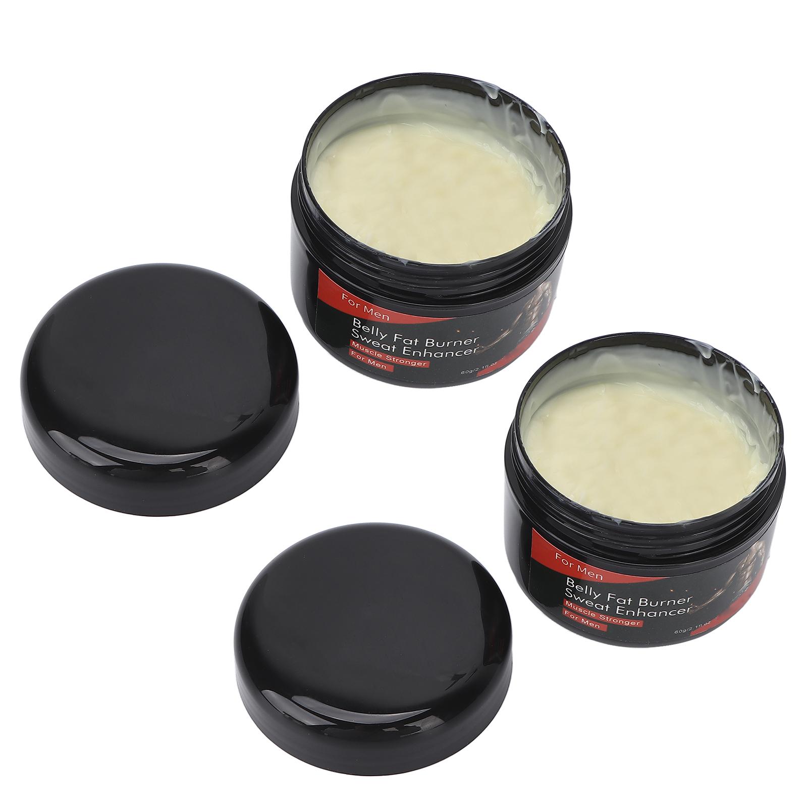 

2pcs Hot Sweat Cream Improve Exercise Efficiency Soothe Muscles Burn Calories Slimming Cream for